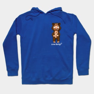 Brown Bear Onesie Hoodie